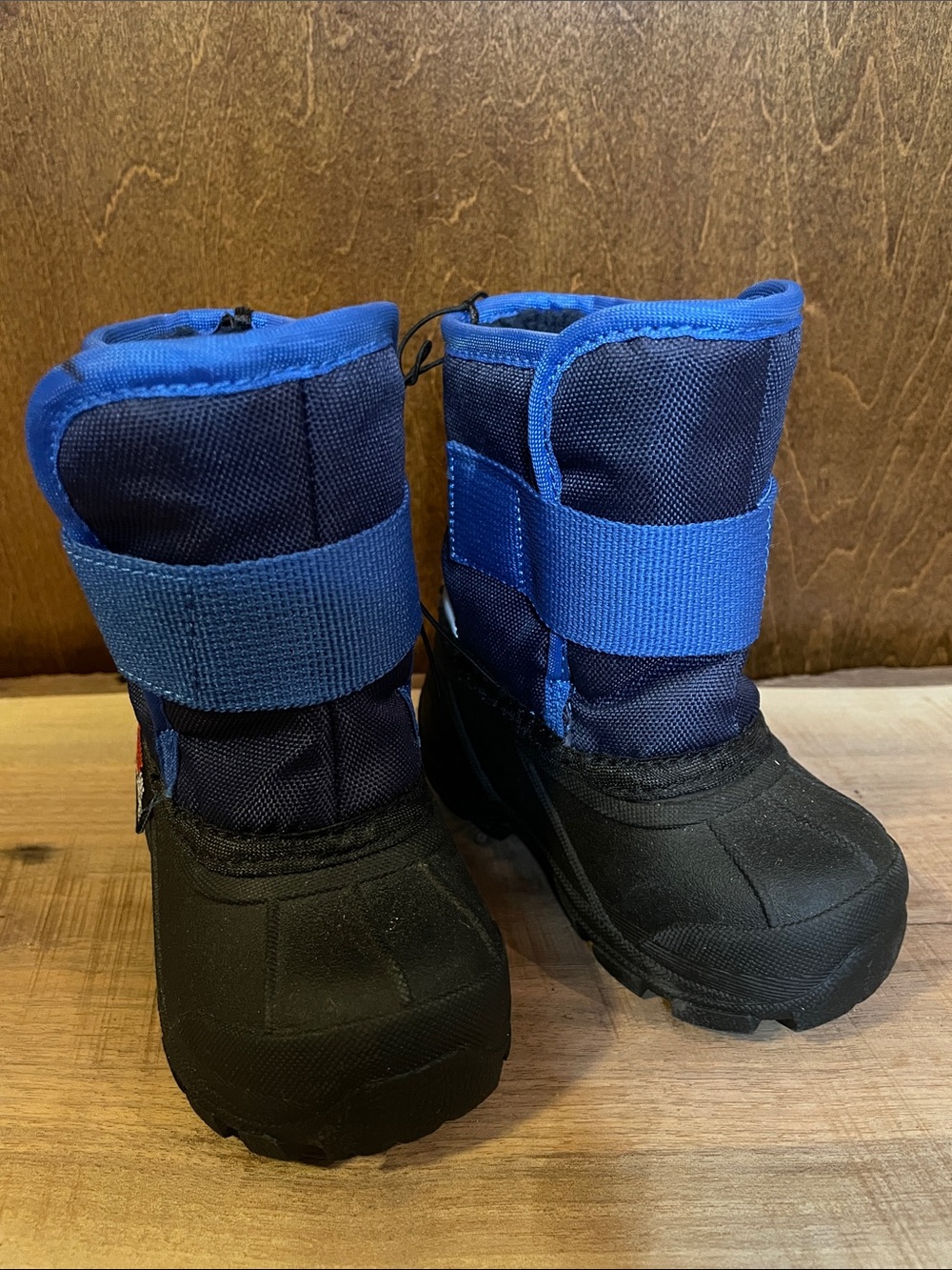Boys Waterproof Winter Boots - Blue and Black